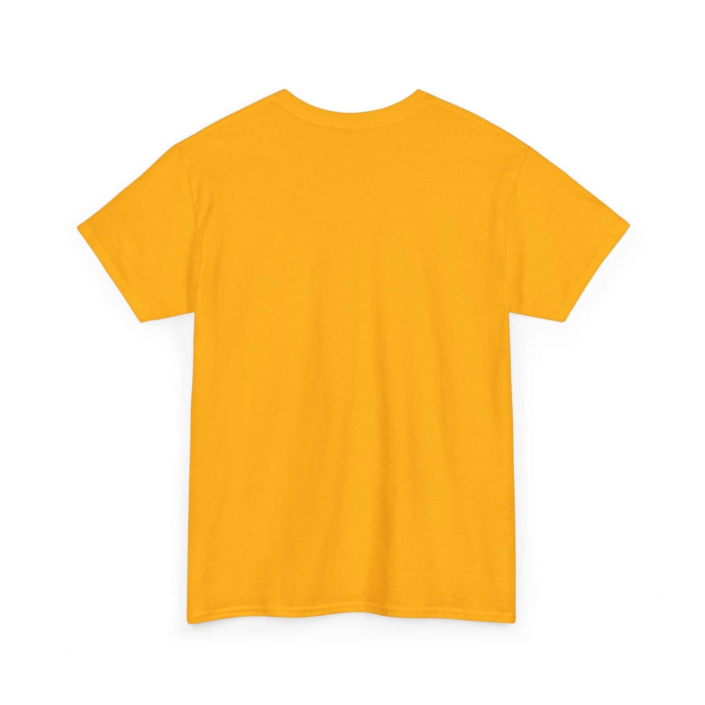 Back view of the Gold Mexico Flag Graphic Tee