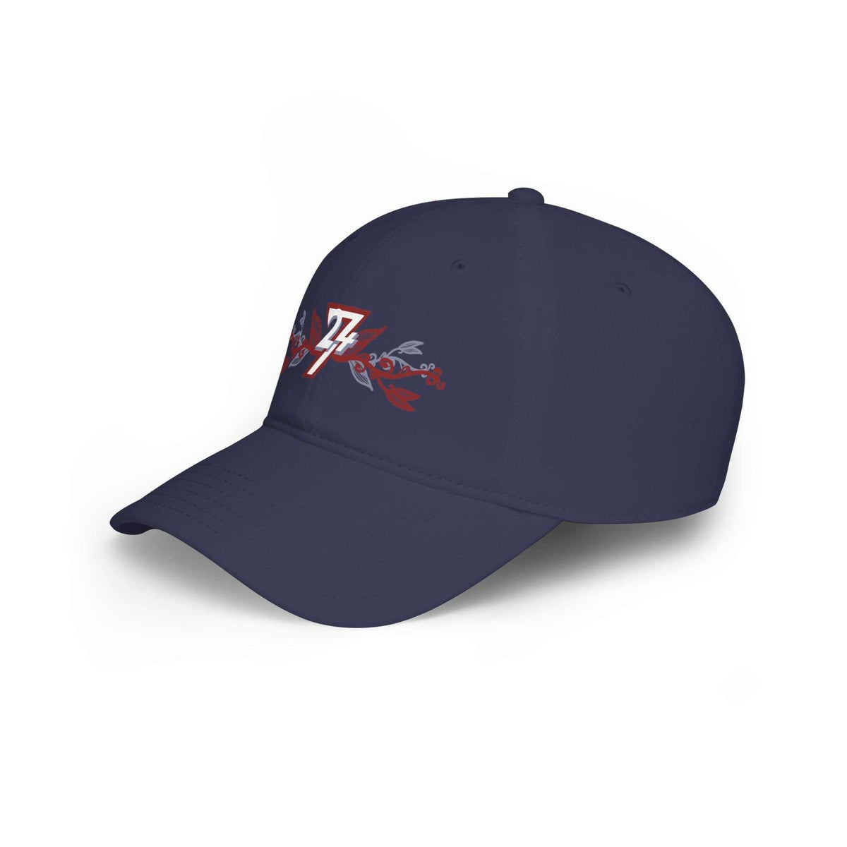 Horizontal Floral Baseball Cap | Unique Casual Hat by 24/7 Unique Designs
