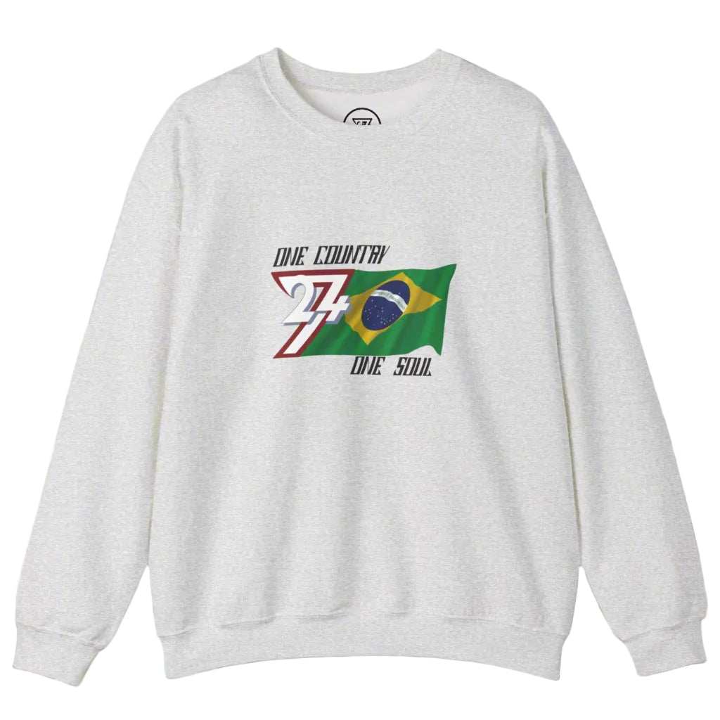 Brazil jumper with unique flag design on chest