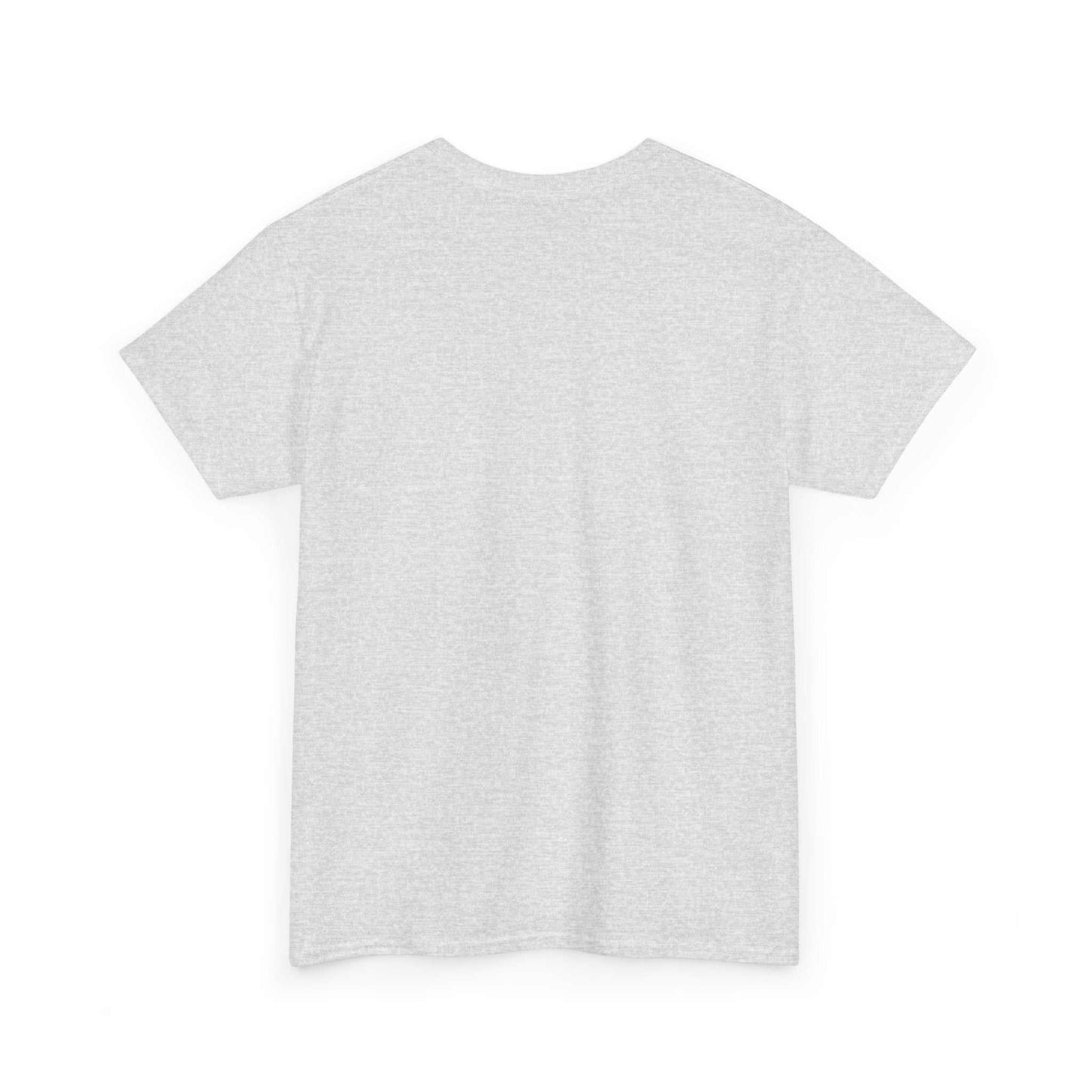 Back view of the Light Heather Gray China Flag Graphic Tee