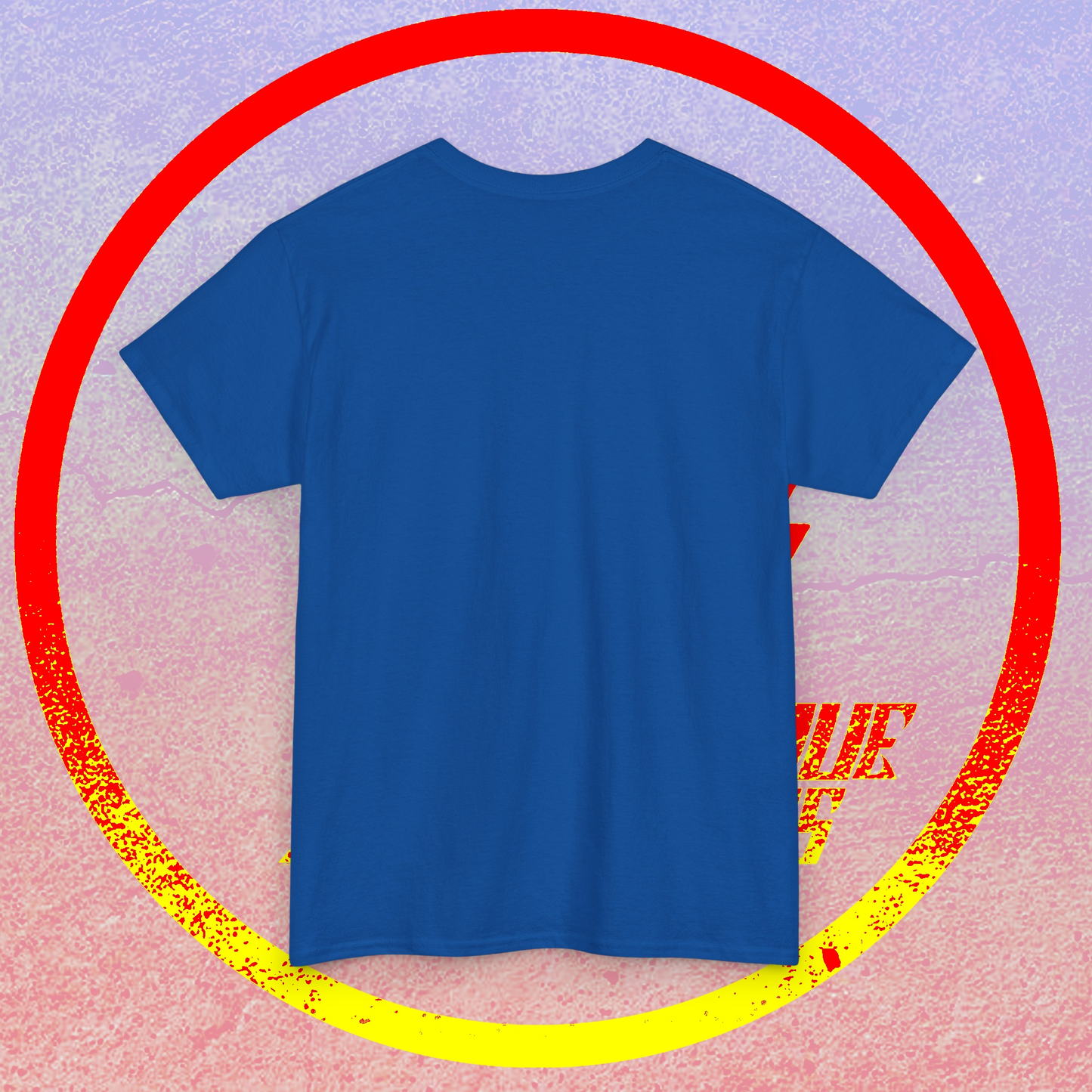 Back view of the Royal Blue Funny Family Vacation T-Shirt