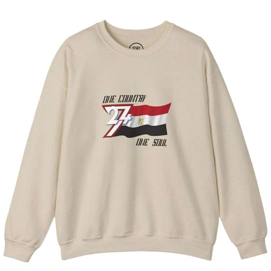 Egypt flag design on sweatshirt