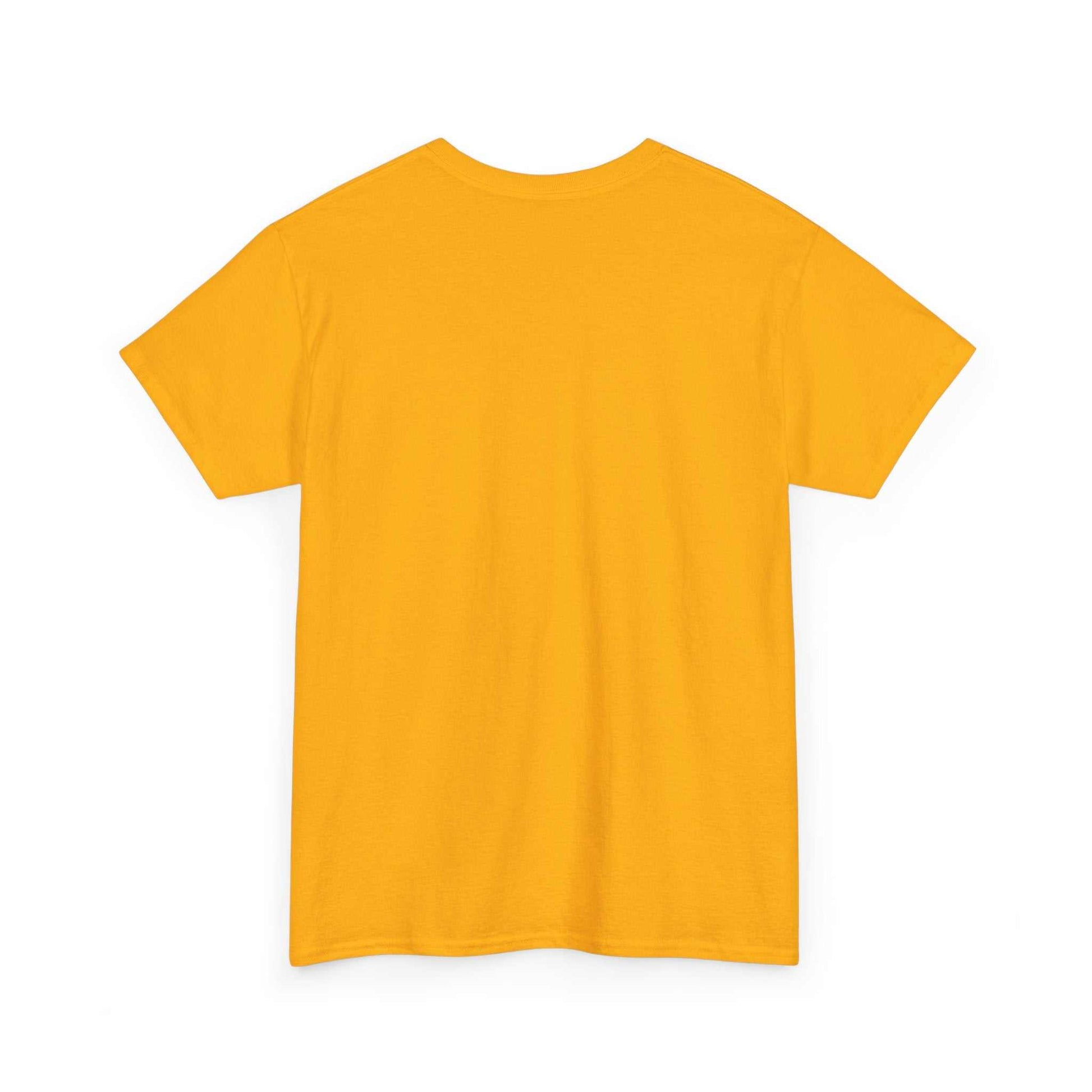 Back view of the Gold Mexico Flag Graphic Tee