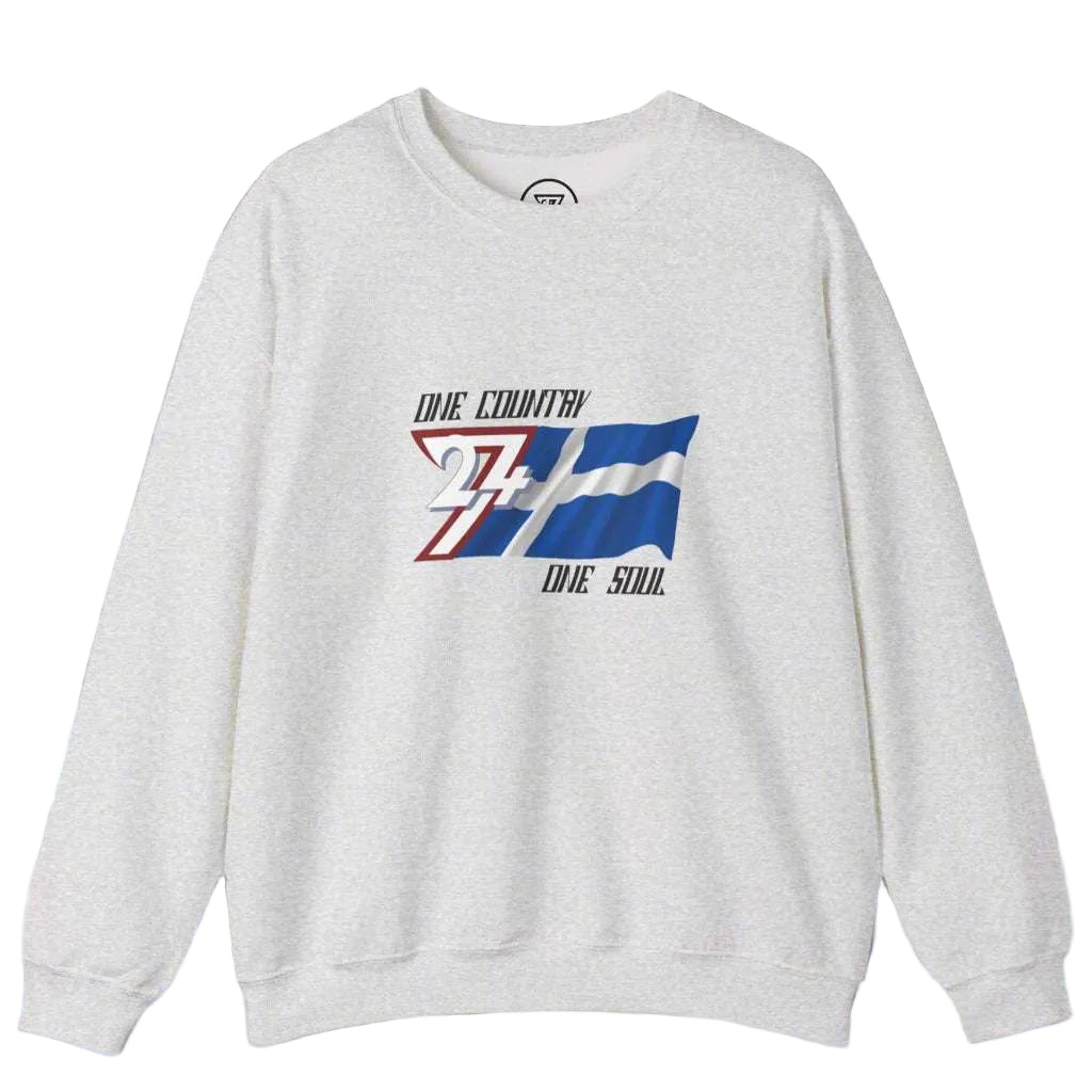 Finland jumper with unique finnish flag design