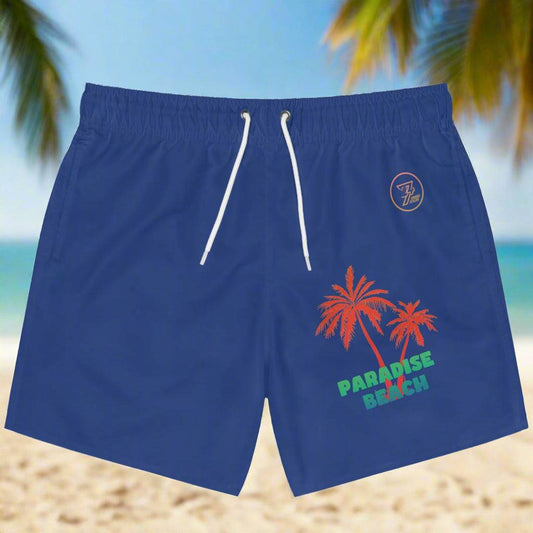 Tropical beach shorts surfing design by 24/7 Unique Designs