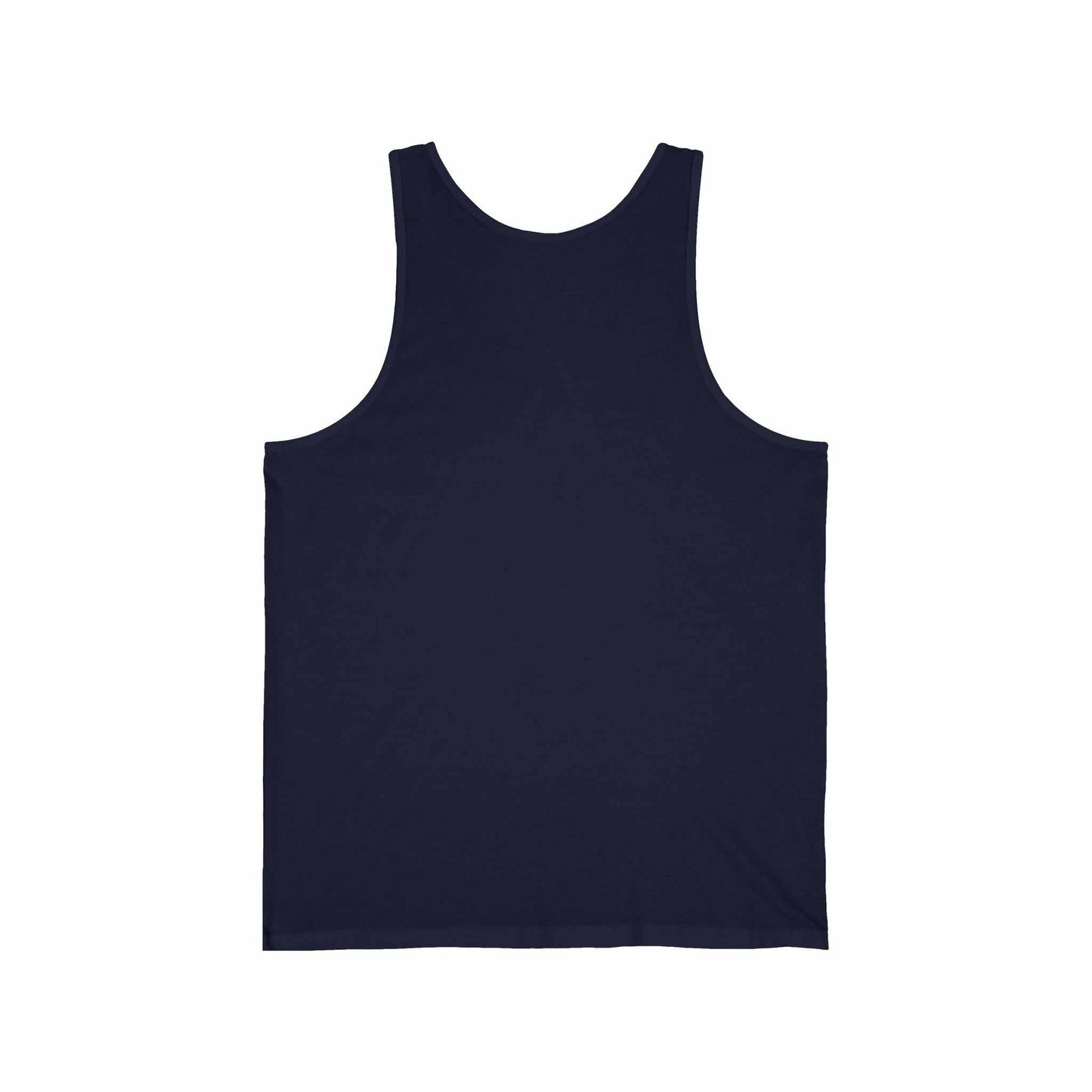 Back view of a dark gray premium women's summer tank top showing the casual retail fit.