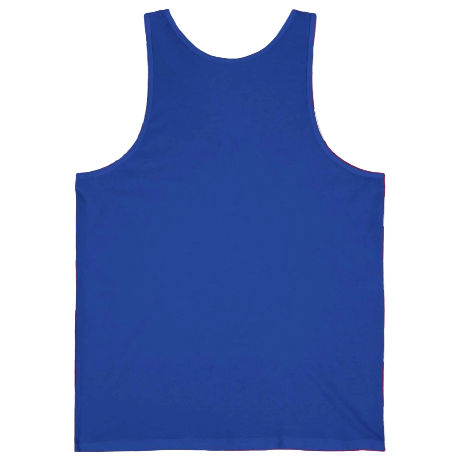 Back view of a true royal premium cotton women's summer tank top.