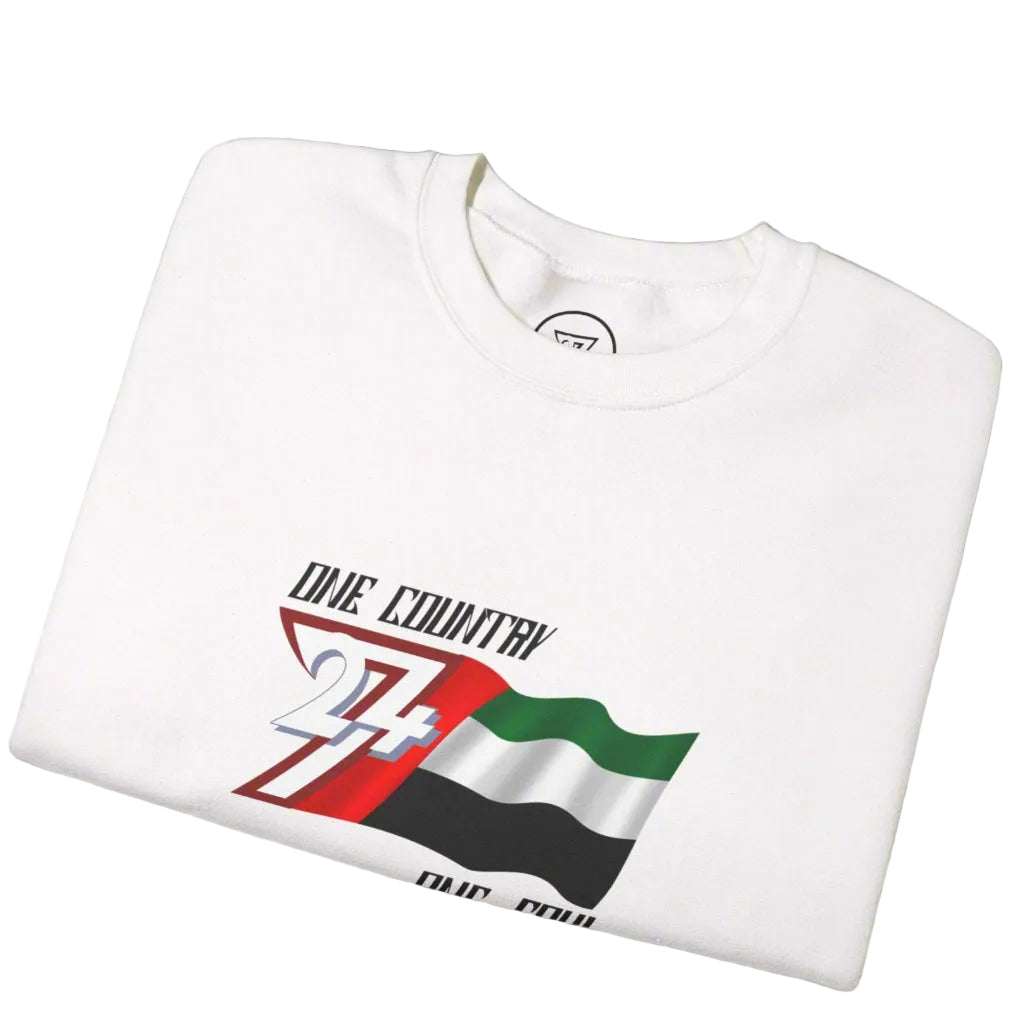 Unique design UAE flag sweatshirt 