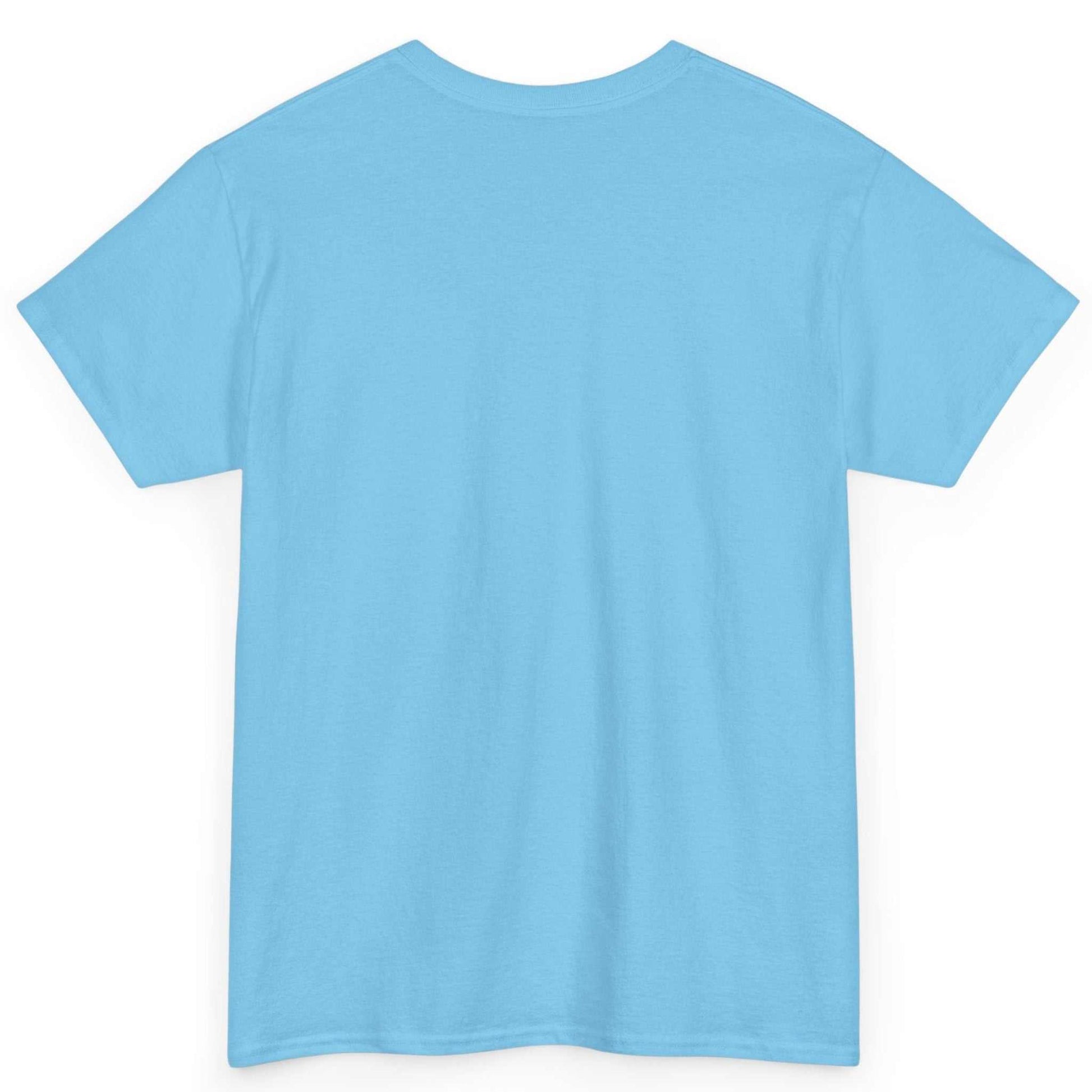 Back view of the retro comic style tee