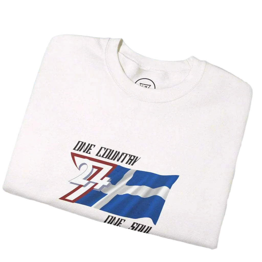 Unique design Finland sweatshirt with finnish flag